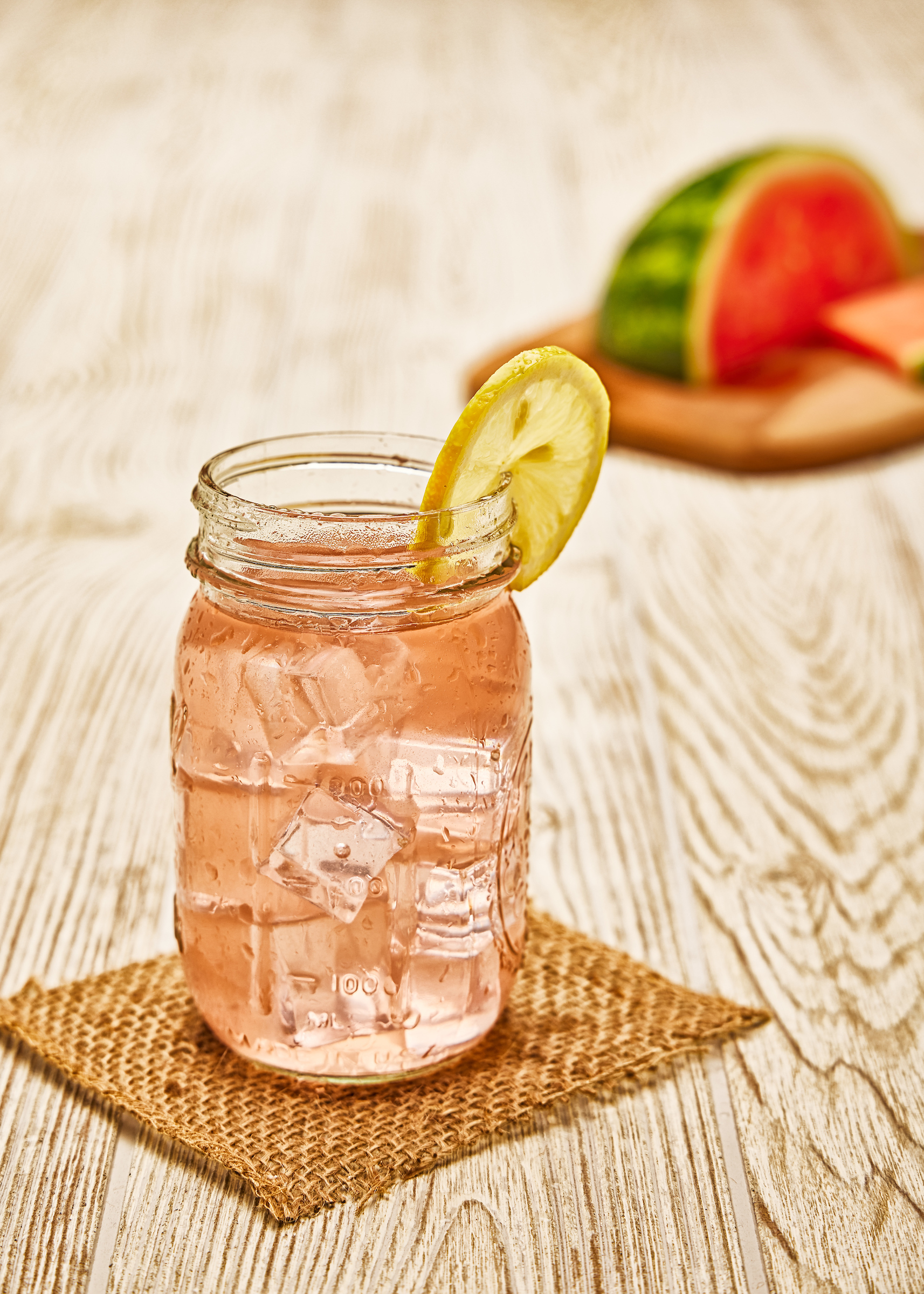 A little something fun to drink your Watermelon Moonshine from